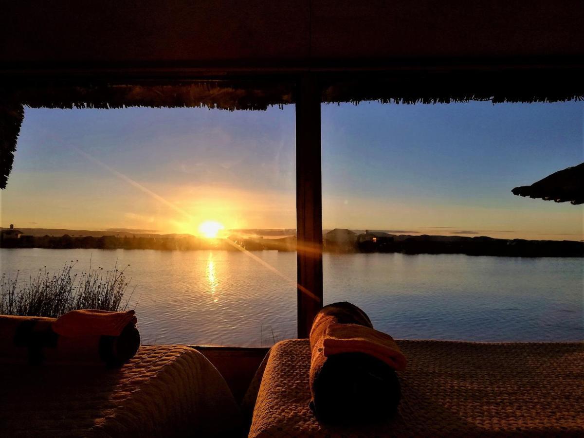 Titicaca Habitacion Panoramica Vista Al Amanecer Villa Puno Eksteriør billede