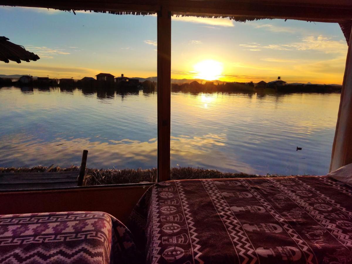 Titicaca Habitacion Panoramica Vista Al Amanecer Villa Puno Eksteriør billede