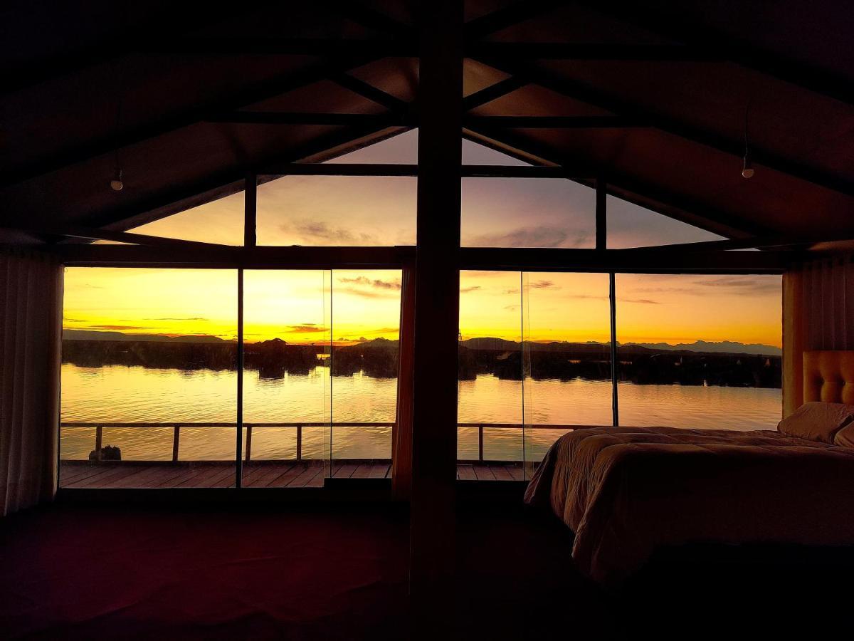 Titicaca Habitacion Panoramica Vista Al Amanecer Villa Puno Eksteriør billede