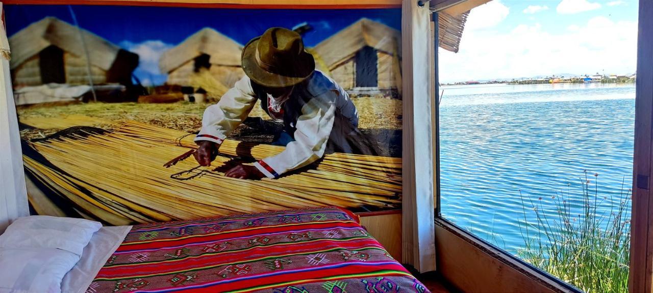 Titicaca Habitacion Panoramica Vista Al Amanecer Villa Puno Eksteriør billede