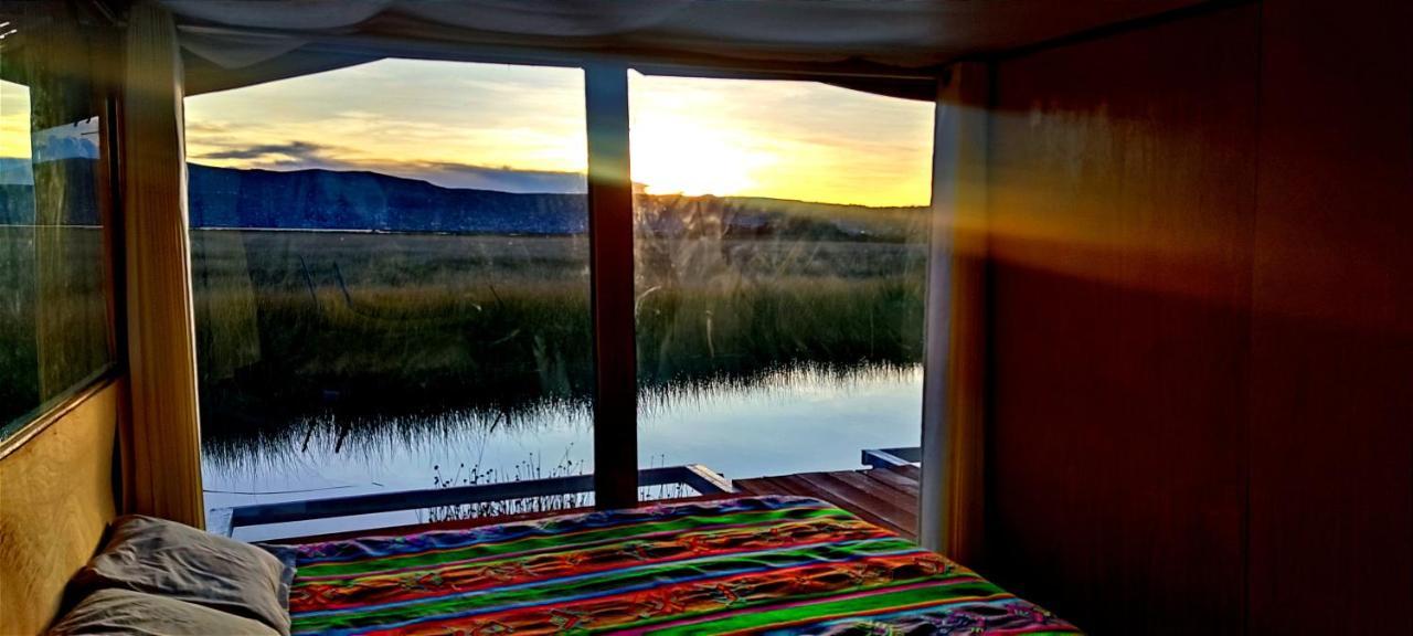 Titicaca Habitacion Panoramica Vista Al Amanecer Villa Puno Eksteriør billede