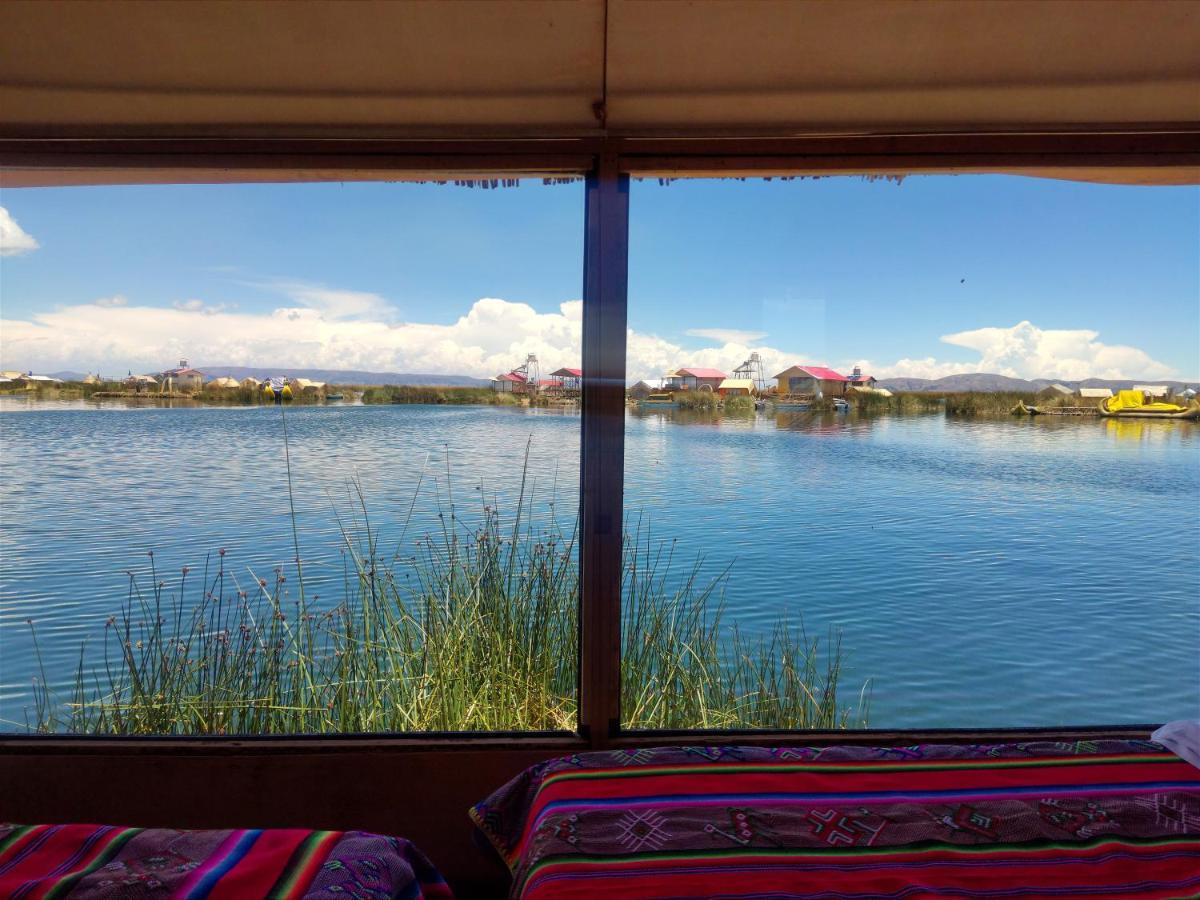 Titicaca Habitacion Panoramica Vista Al Amanecer Villa Puno Eksteriør billede