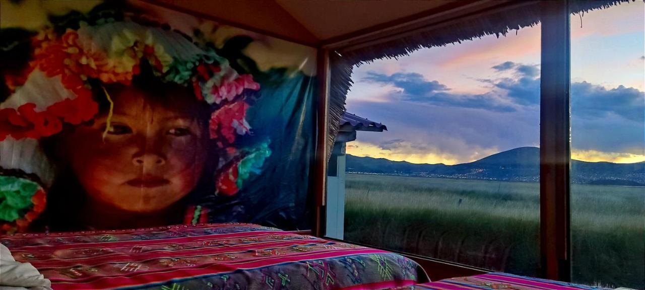 Titicaca Habitacion Panoramica Vista Al Amanecer Villa Puno Eksteriør billede