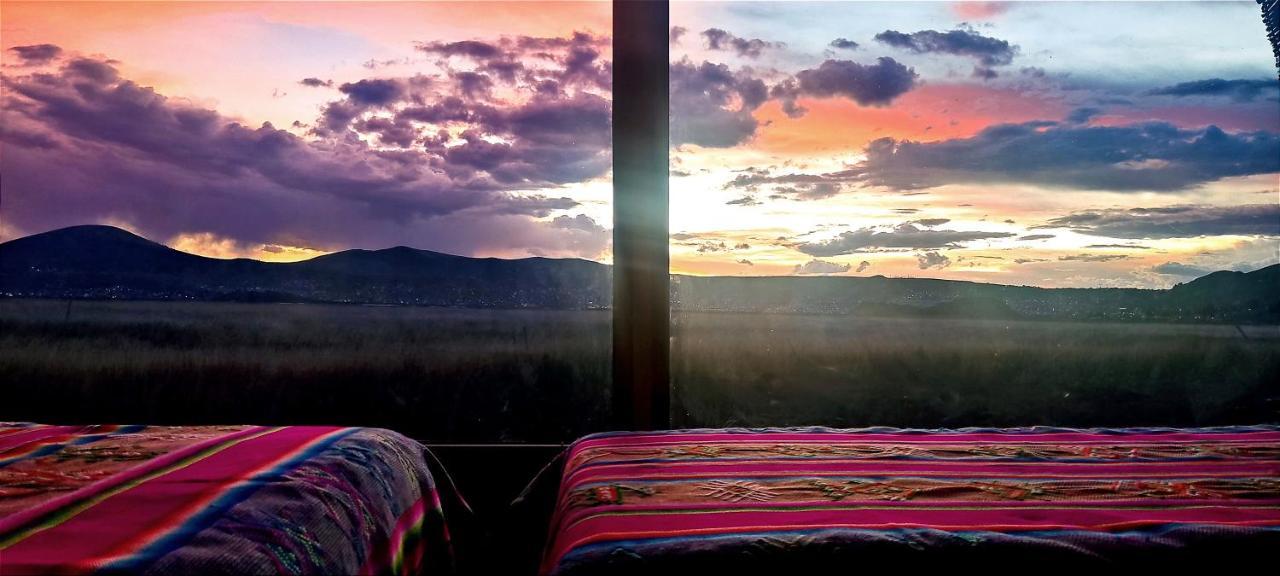 Titicaca Habitacion Panoramica Vista Al Amanecer Villa Puno Eksteriør billede
