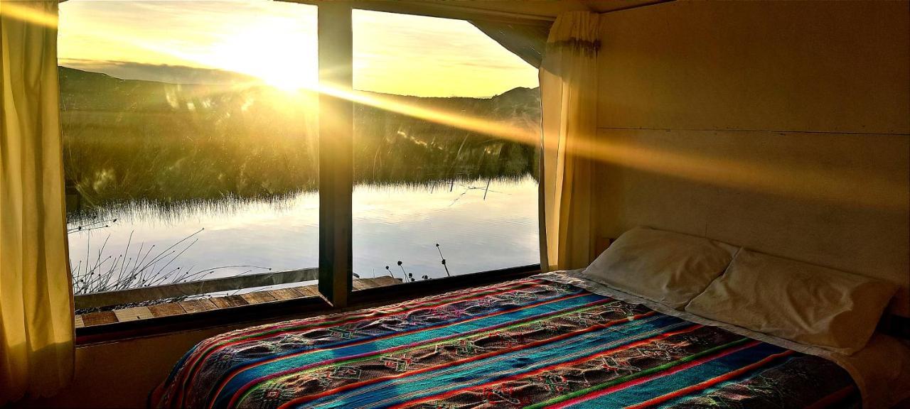 Titicaca Habitacion Panoramica Vista Al Amanecer Villa Puno Eksteriør billede