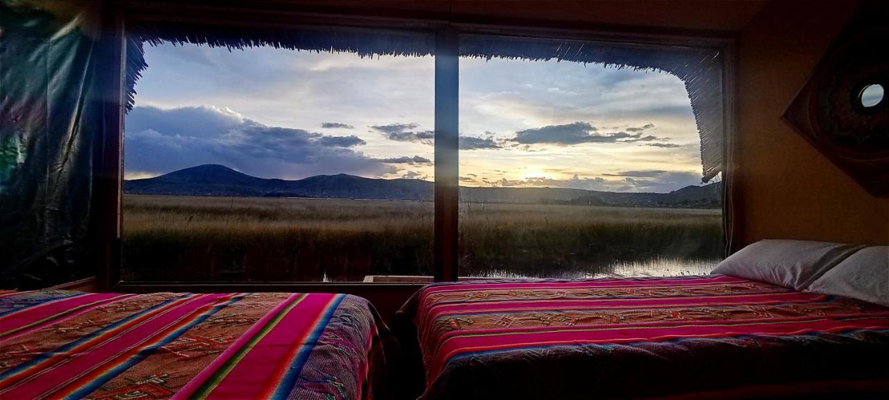 Titicaca Habitacion Panoramica Vista Al Amanecer Villa Puno Eksteriør billede