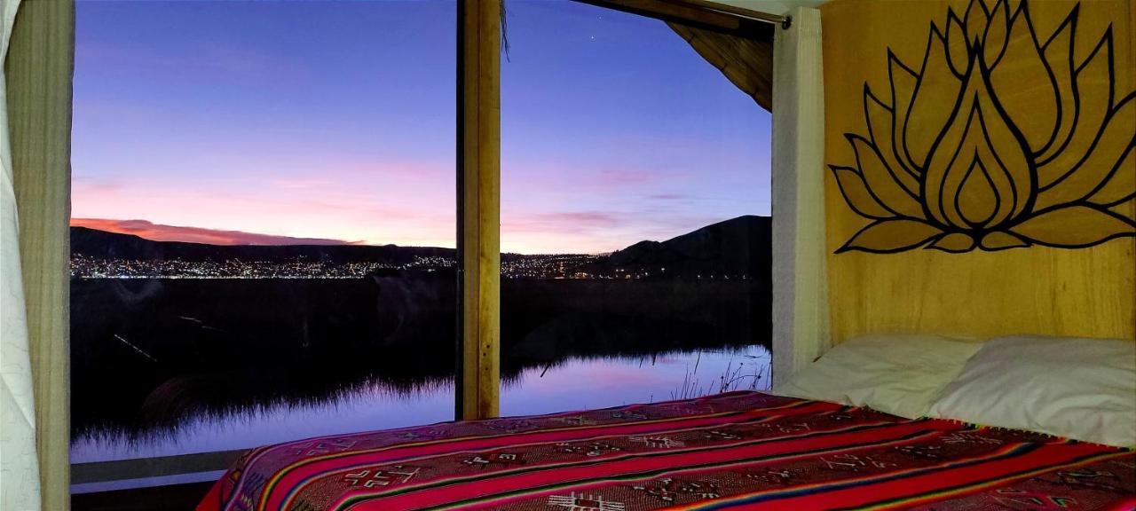 Titicaca Habitacion Panoramica Vista Al Amanecer Villa Puno Eksteriør billede