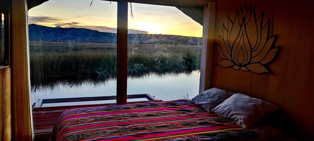 Titicaca Habitacion Panoramica Vista Al Amanecer Villa Puno Eksteriør billede