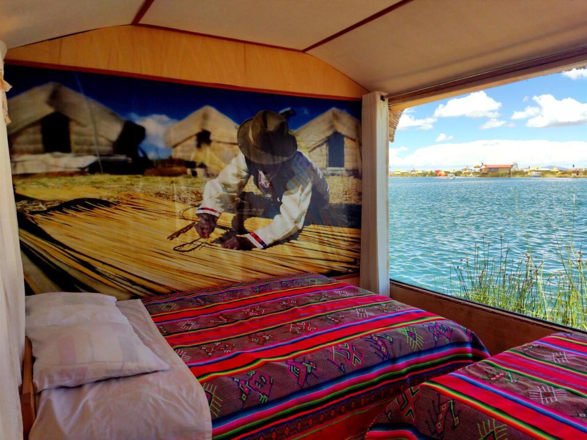 Titicaca Habitacion Panoramica Vista Al Amanecer Villa Puno Eksteriør billede