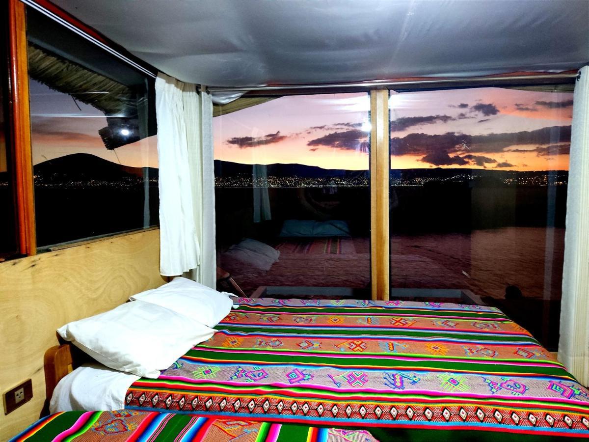 Titicaca Habitacion Panoramica Vista Al Amanecer Villa Puno Eksteriør billede